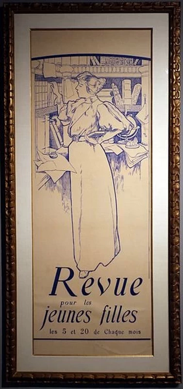 Alfons Mucha - 156, revue pour les jeunes filles, 1895